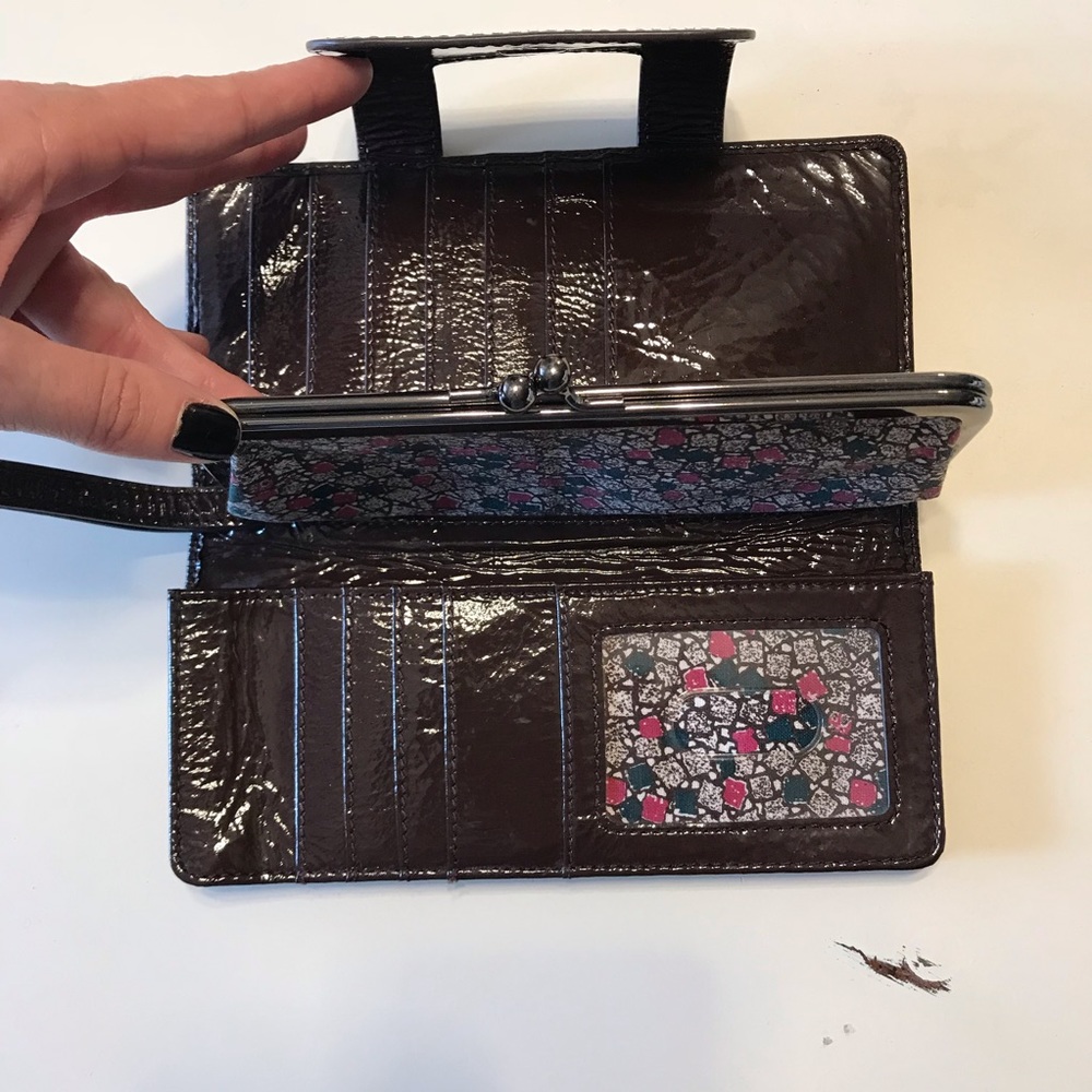 hobo international brown wallet